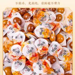 回味一梦鹌鹑蛋无壳卤蛋独立包装整箱办公室零食休闲小吃盐焗五香
